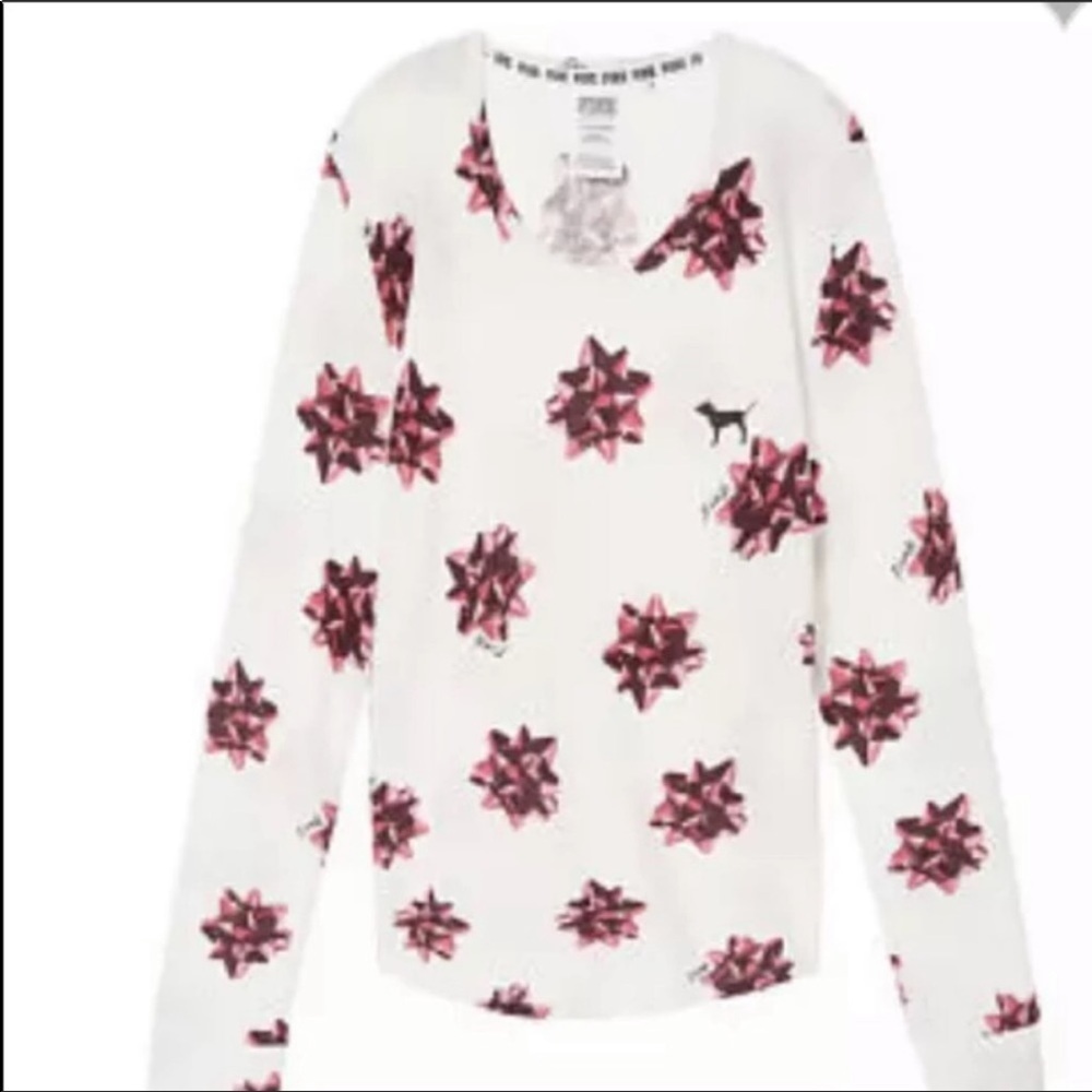 Victoria’s Secret Pink thermal waffle sleepshirt